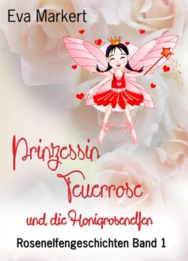 Eva Markert Prinzessin Feuerrose und die Honigrosenelfen обложка книги