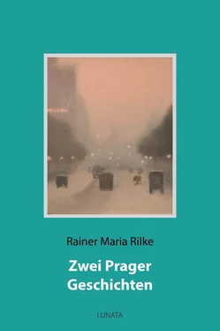 Rainer Rilke Zwei Prager Geschichten обложка книги