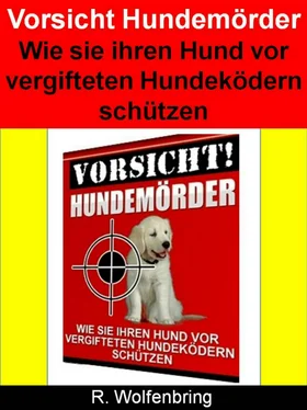 R. Wolfenbring Vorsicht Hundemörder обложка книги