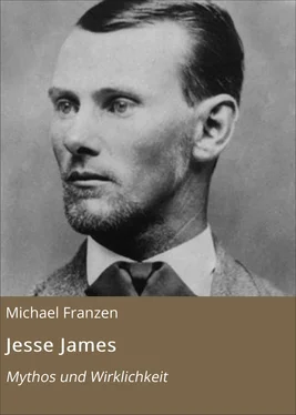 Michael Franzen Jesse James обложка книги