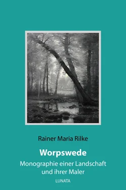 Rainer Rilke Worpswede обложка книги