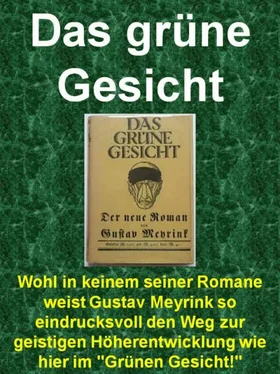 Gustav Meyrink Das grüne Gesicht обложка книги