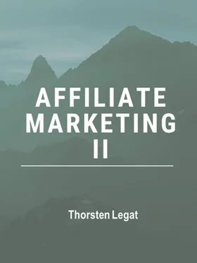 Thorsten Legat Affiliate-Marketing für Einsteiger II обложка книги