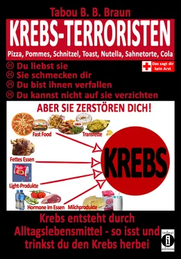 Tabou B. B. Braun Krebs-Terroristen: Pizza, Pommes, Schnitzel, Toast, Nutella, Sahnetorte, Cola обложка книги