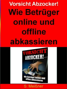 S. Meißner Vorsicht Abzocker обложка книги