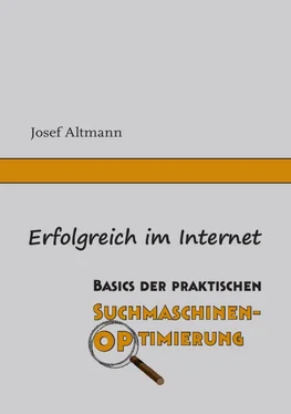 Josef Altmann Erfolgreich im Internet обложка книги