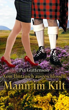 Pia Guttenson Vom Umtausch ausgeschlossen Mann im Kilt обложка книги