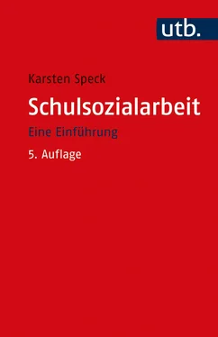 Karsten Speck Schulsozialarbeit обложка книги