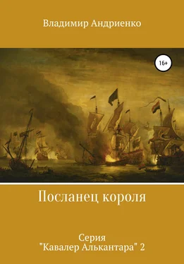 Владимир Андриенко Посланец короля обложка книги