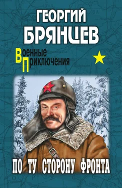 Георгий Брянцев По ту сторону фронта обложка книги