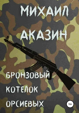 Михаил Аказин Бронзовый котелок Орсиевых обложка книги