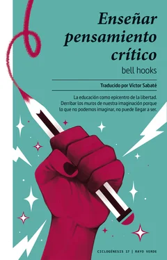 bell hooks Enseñar pensamiento crítico обложка книги