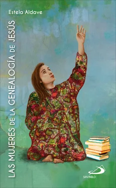 Estela Aldave Medrano Las mujeres de la genealogía de Jesús обложка книги