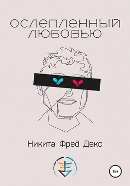 Никита Фред Декс Ослепленный любовью обложка книги