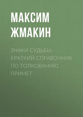 Максим Жмакин Знаки судьбы. Краткий справочник по толкованию примет обложка книги