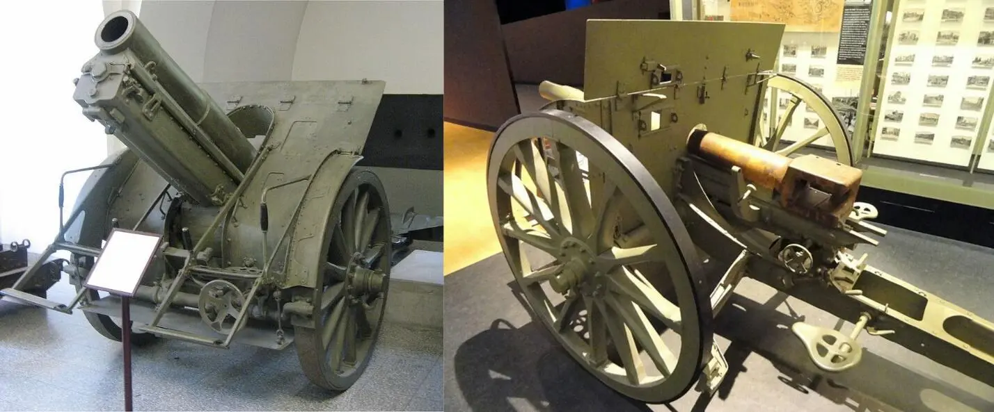 Skoda 15cm field howitzer an der Kreuzbergstraße и 8cm FK M5 Ведь что - фото 2