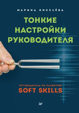 Марина Киселева Тонкие настройки руководителя. Путеводитель по развитию SOFT SKILLS обложка книги