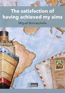 Miguel Bornaschella The satisfaction of having achieved my aims обложка книги