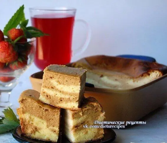 Банановая запеканка с йогуртом на 100грамм 1143 ккал БЖУ - фото 1091