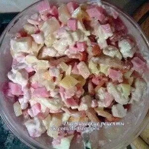 Салат с курицей и огурцами на 100грамм 9678 ккал БЖУ 169523819 - фото 194