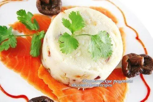 Закуска из подкопченной форели и творога на ржаных хлебцах на 100грамм - фото 298