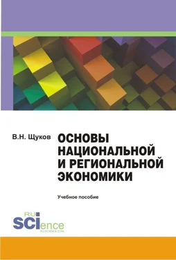 Валерий Щуков Основы национальной и региональной экономики. Учебное пособие обложка книги