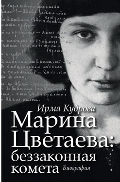 Ирма Кудрова Марина Цветаева: беззаконная комета обложка книги