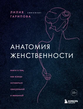 Лилия Гарипова Анатомия женственности. Книга о том, как всегда оставаться сексуальной и желанной обложка книги