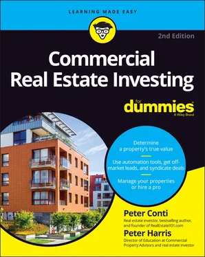 Peter Harris Commercial Real Estate Investing For Dummies обложка книги