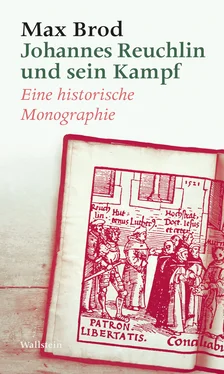 Max Brod Johannes Reuchlin und sein Kampf обложка книги