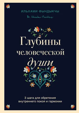 Ильхами Фындыкчы Глубины человеческой души. 3 шага для обретения внутреннего покоя и гармонии обложка книги