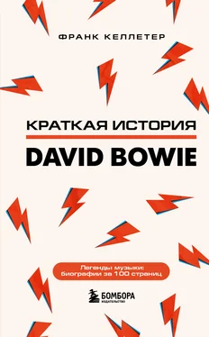 Франк Келлетер Краткая история David Bowie обложка книги