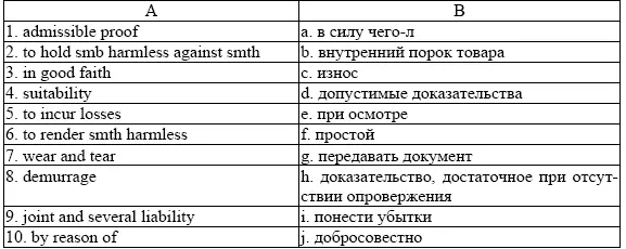 4 Fill the gaps with prepositions 1 Proof the contrary shall not be - фото 22