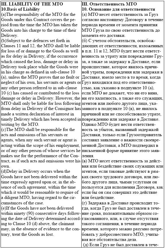Толкование коносаментов в международной торговле учебное пособие для студентов бакалавриата магистратуры и специалитета - фото 75
