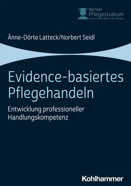 Änne-Dörte Latteck Evidence-basiertes Pflegehandeln обложка книги