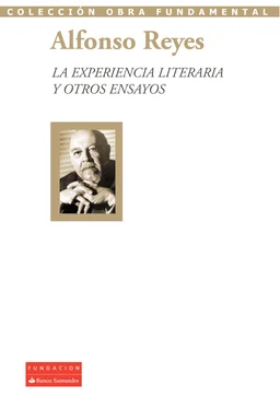 Alfonso Reyes La experiencia literaria y otros ensayos обложка книги