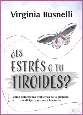 Virginia Busnelli ¿Es estrés o tu tiroides? обложка книги