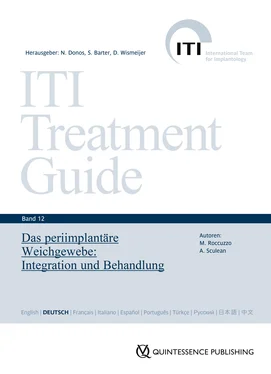 Mario Roccuzzo Das periimplantäre Weichgewebe обложка книги