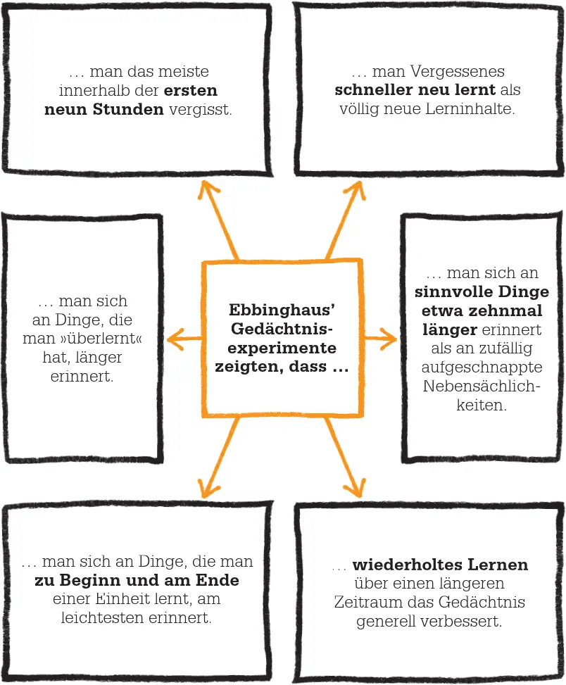 Gedächtnisexperimente Zunächst lernte er eine Reihe von Wörtern auswendig und - фото 66