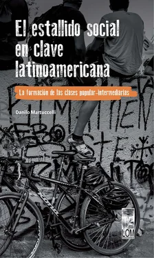 Danilo Martuccelli El estallido social en clave latinoamericana обложка книги