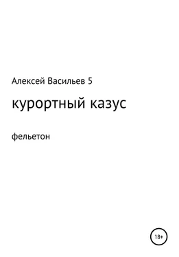 Алексей Васильев Курортный казус обложка книги