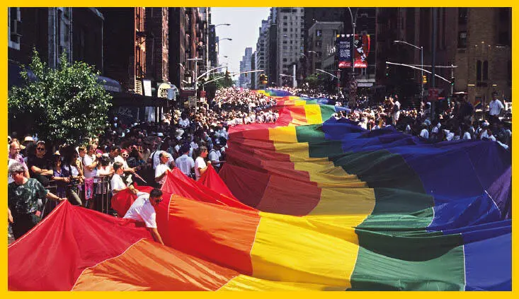GayPrideMärschewurden erstmals 1971 in den USA abgehalten ein Protest gegen - фото 72
