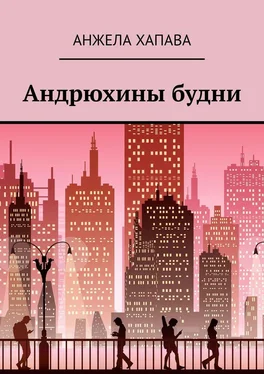 Анжела Хапава Андрюхины будни обложка книги