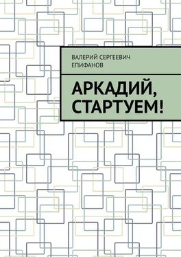 Валерий Епифанов Аркадий, стартуем! обложка книги