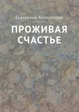 Екатерина Аполлонова Проживая счастье обложка книги
