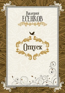 Валерий Есенков Отпуск обложка книги