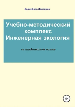 Далержон Ходжибаев Комплекси таълимӣ-методӣ: Экологияи муҳандисӣ обложка книги