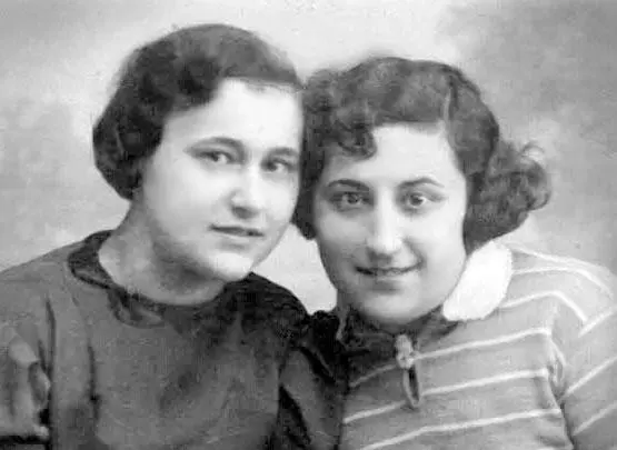 Беба и Рива Beba und Riwa 1940 Белла Лондон и Марк Полян Конец 1940х - фото 9