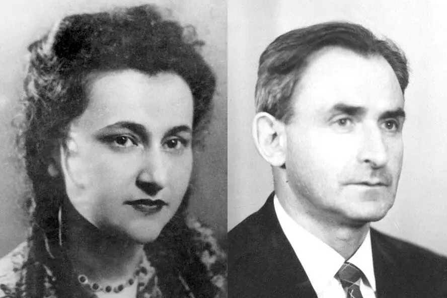 Белла Лондон и Марк Полян Конец 1940х Bella London und Mark Polian Ende - фото 10