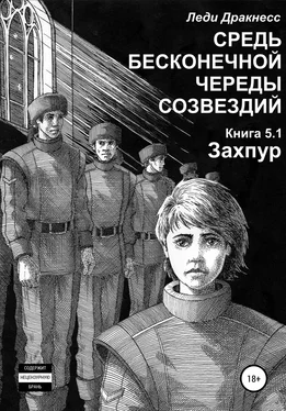 Леди Дракнесс Средь бесконечной череды созвездий. Книга 5.1. Захпур обложка книги